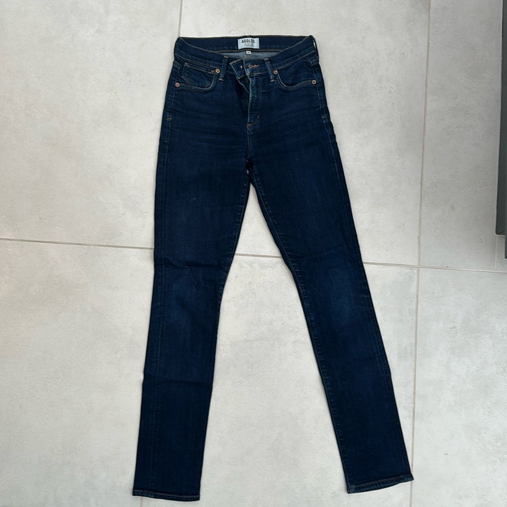 AGOLDE jeans high waisted straight leg